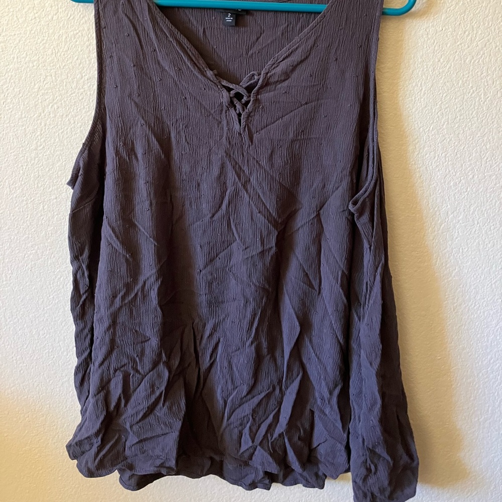 TORRID Lace-up Clip fit tank top, 2X